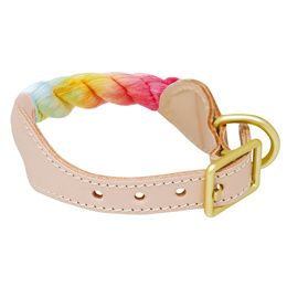 COLLIER CORDE SORBET ARC-EN-CIEL XS20-24CM